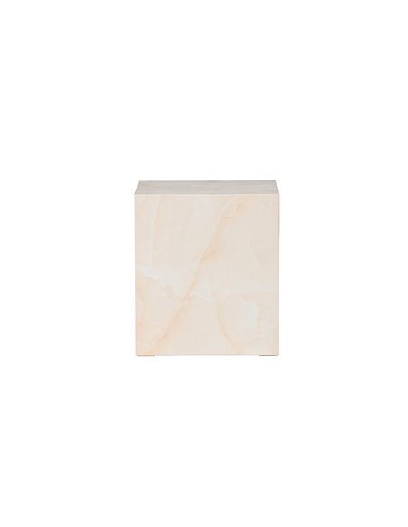 Soffbord York, 40 × 40 cm, Light Yellow