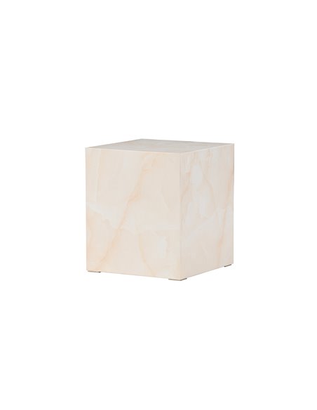 Soffbord York, 40 × 40 cm, Light Yellow