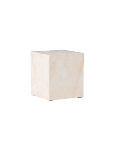 Soffbord York, 40 × 40 cm, Light Yellow