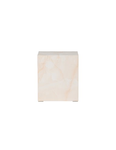 Soffbord York, 40 × 40 cm, Light Yellow