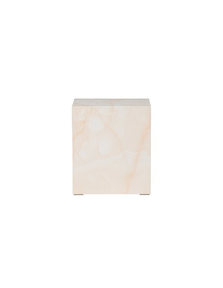 Soffbord York, 40 × 40 cm, Light Yellow