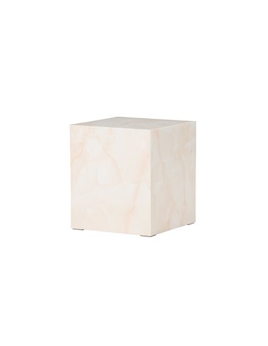 Soffbord York, 40 × 40 cm, Light Yellow