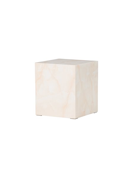 Soffbord York, 40 × 40 cm, Light Yellow