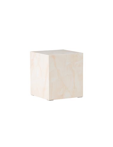 Soffbord York, 40 × 40 cm, Light Yellow