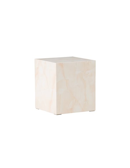 Soffbord York, 40 × 40 cm, Light Yellow