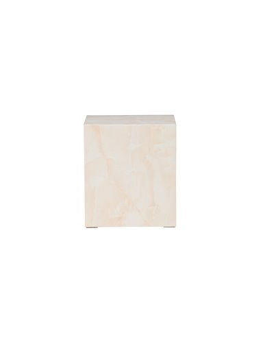 Soffbord York, 40 × 40 cm, Light Yellow