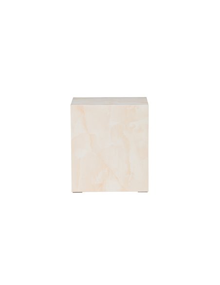 Soffbord York, 40 × 40 cm, Light Yellow