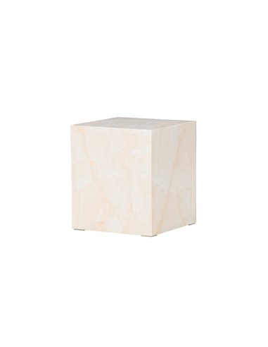 Soffbord York, 40 × 40 cm, Light Yellow