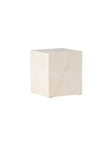 Soffbord York, 40 × 40 cm, Light Yellow