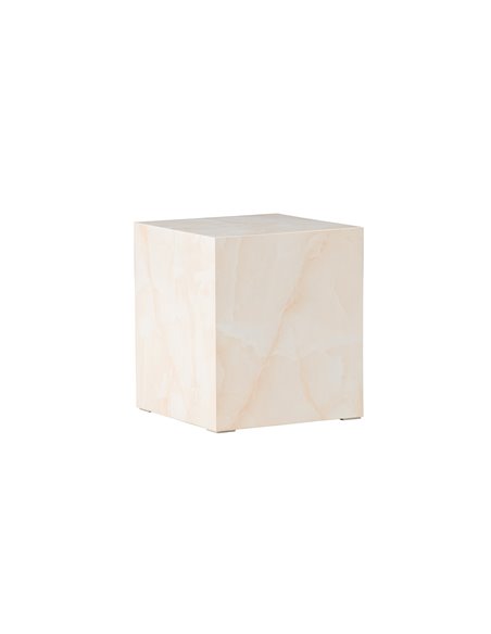 Soffbord York, 40 × 40 cm, Light Yellow