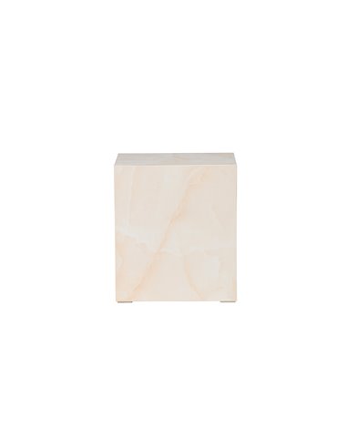 Soffbord York, 40 × 40 cm, Light Yellow
