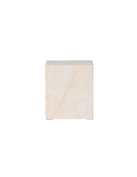 Soffbord York, 40 × 40 cm, Light Yellow
