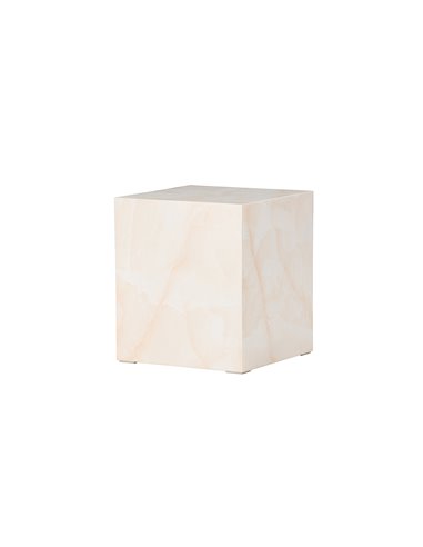 Soffbord York, 40 × 40 cm, Light Yellow