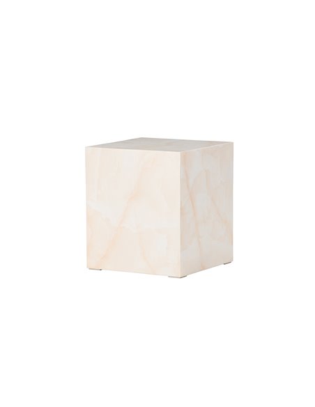 Soffbord York, 40 × 40 cm, Light Yellow