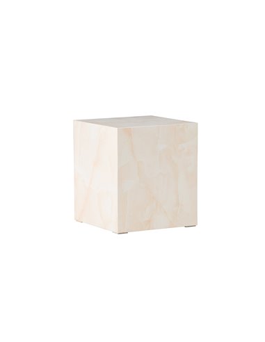Soffbord York, 40 × 40 cm, Light Yellow