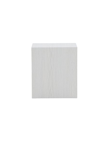 Soffbord York, 40 × 40 cm, Vitlaserad