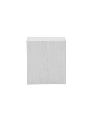 Soffbord York, 40 × 40 cm, Vitlaserad