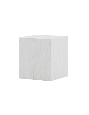 Soffbord York, 40 × 40 cm, Vitlaserad
