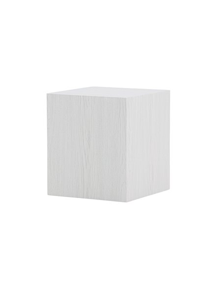 Soffbord York, 40 × 40 cm, Vitlaserad