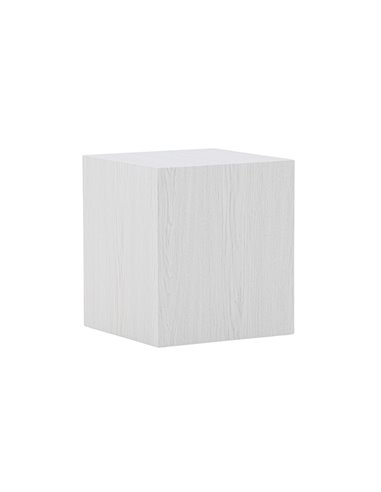 Soffbord York, 40 × 40 cm, Vitlaserad