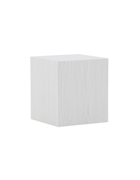 Soffbord York, 40 × 40 cm, Vitlaserad