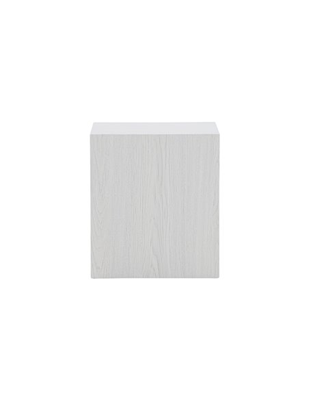 Soffbord York, 40 × 40 cm, Vitlaserad