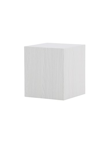 Soffbord York, 40 × 40 cm, Vitlaserad