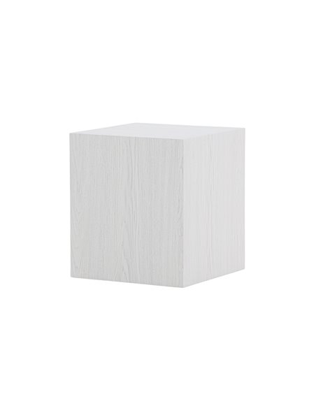 Soffbord York, 40 × 40 cm, Vitlaserad