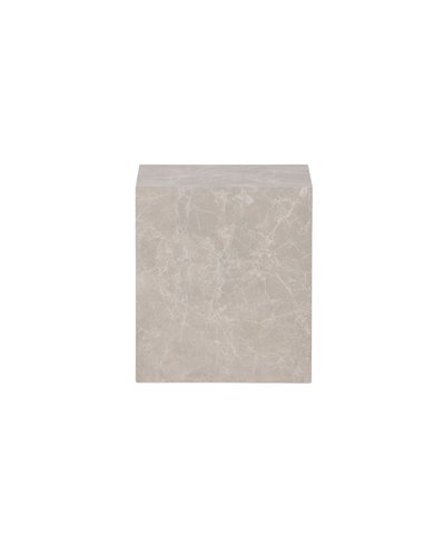 Soffbord York High, 40 × 40 cm, Beige
