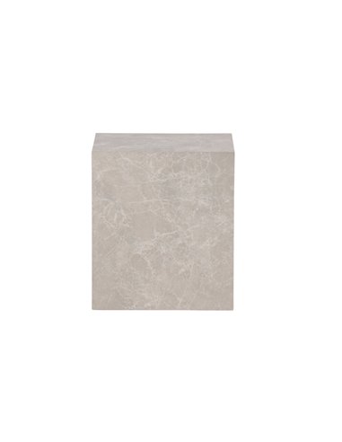 Soffbord York High, 40 × 40 cm, Beige
