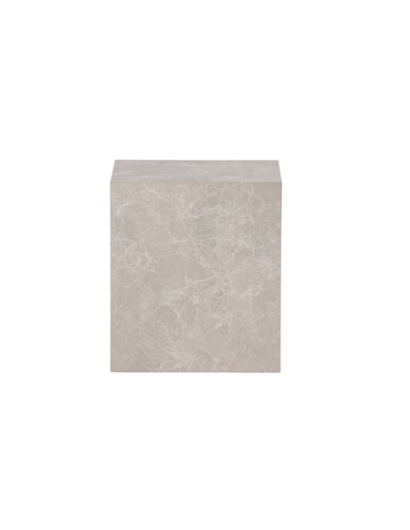 Soffbord York High, 40 × 40 cm, Beige