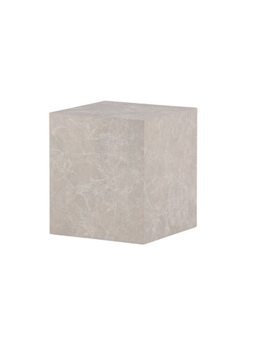Soffbord York High, 40 × 40 cm, Beige