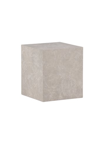 Soffbord York High, 40 × 40 cm, Beige