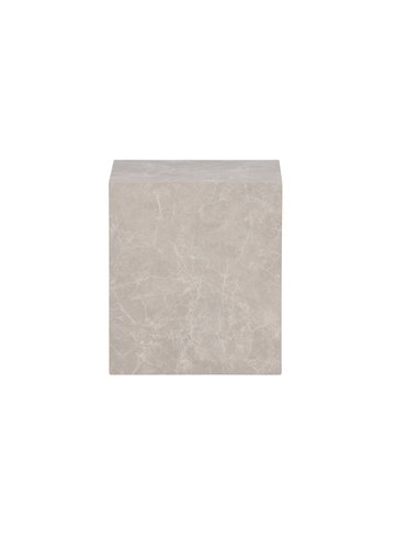 Soffbord York High, 40 × 40 cm, Beige