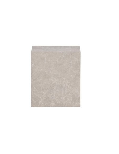 Soffbord York High, 40 × 40 cm, Beige