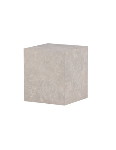 Soffbord York High, 40 × 40 cm, Beige