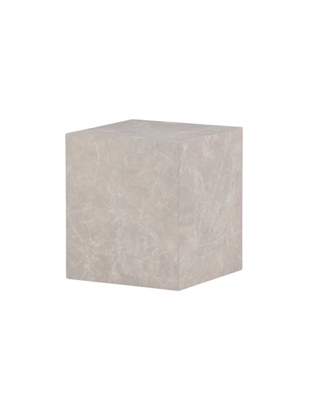 Soffbord York High, 40 × 40 cm, Beige