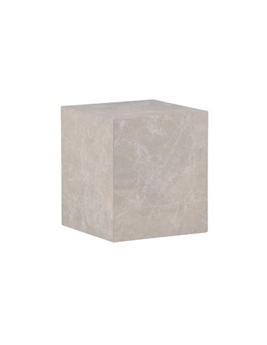 Soffbord York High, 40 × 40 cm, Beige