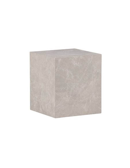 Soffbord York High, 40 × 40 cm, Beige