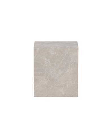 Soffbord York High, 40 × 40 cm, Beige