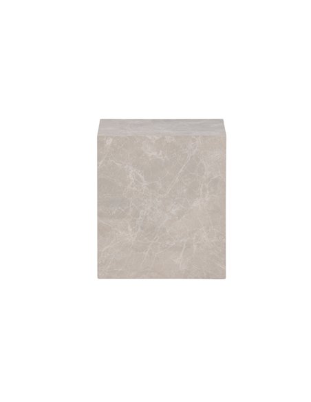 Soffbord York High, 40 × 40 cm, Beige