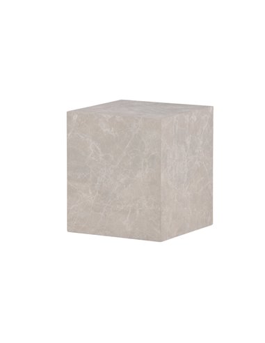 Soffbord York High, 40 × 40 cm, Beige