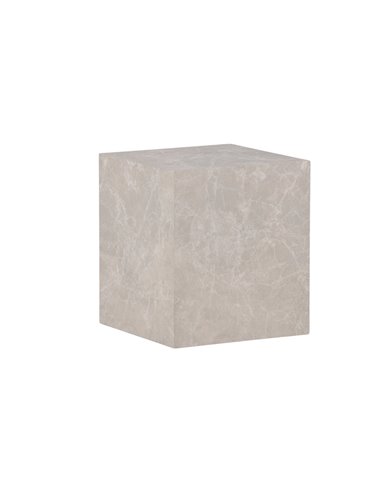 Soffbord York High, 40 × 40 cm, Beige