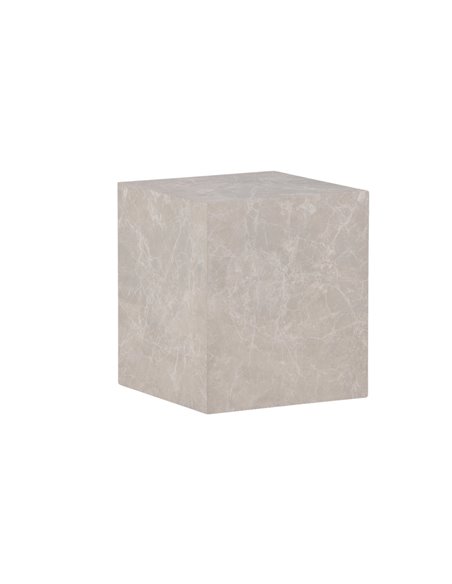Soffbord York High, 40 × 40 cm, Beige