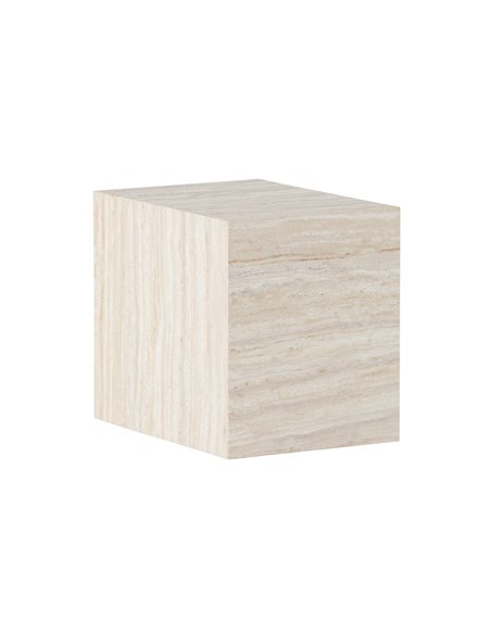 Sidobord York, 35 × 25 cm, Beige
