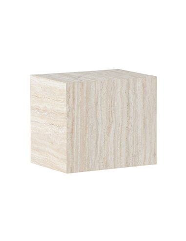 Sidobord York, 35 × 25 cm, Beige