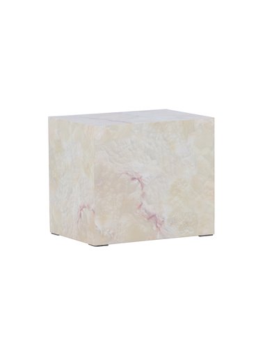 Sidobord York, 35 × 25 cm, Beige