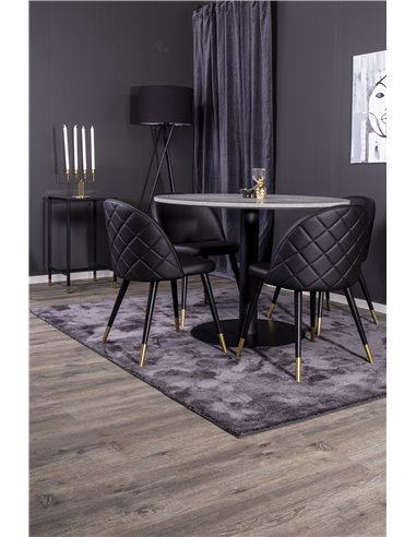 Matgrupp Razzia med Velvet matstolar