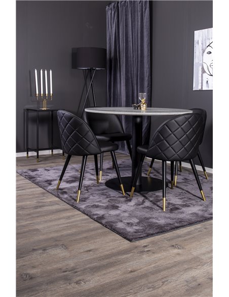 Matgrupp Razzia med Velvet matstolar