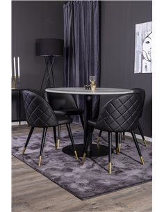 Matgrupp Razzia med Velvet matstolar 2